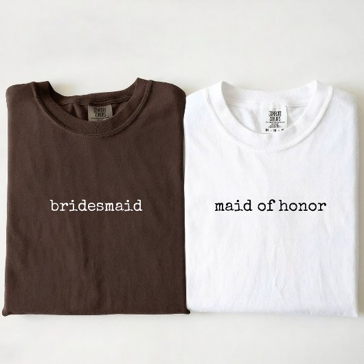 Bride Squad | Modern Minimalist Script Bridesmaid T-Shirt