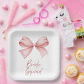 Bride Squad Pappteller (Party)