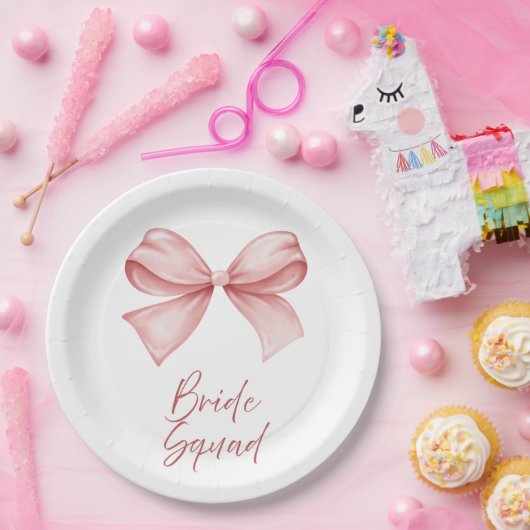 Bride Squad Pappteller (Party)