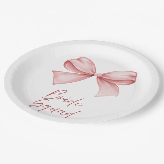 Bride Squad Pappteller (Schrägansicht)