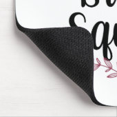 Bride Squad Party Wedding Bachelorette Niedlich 1 Mousepad (Ecke)