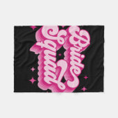 Bride Squad Retro Wedding Brautparty Bachelorett Fleecedecke (Vorderseite (Horizontal))