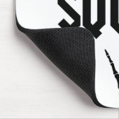 Bride Squad Rock'n'Roll Skeleton Hand Halloween Ba Mousepad (Ecke)
