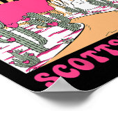 Bride Squad Scottsdale Desert Disco Bachelorette P Poster (Ecke)