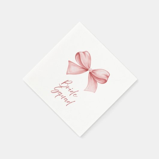 Bride Squad Serviette (Ecke)