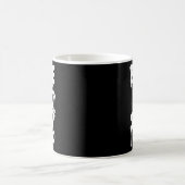 Bride Squad Skeleton Hand Funny Halloween Bachelor Kaffeetasse (Mittel)