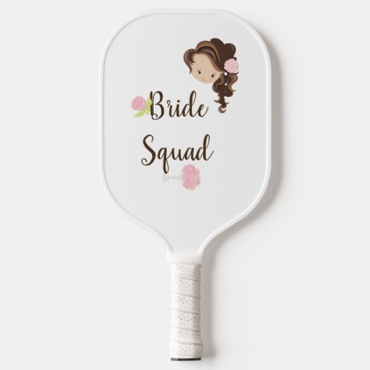 Bride Squad Sporty Pickleball Schläger (Vorderseite)