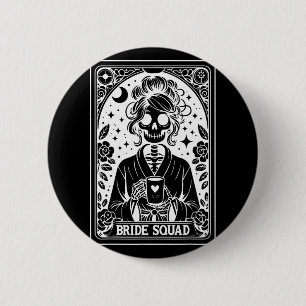 Bride Squad Tarot Card Bridge Coven Gothic Bachelo Button