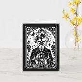 Bride Squad Tarot Card Bridge Coven Gothic Bachelo Karte (Gelbe Blume)