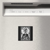 Bride Squad Tarot Card Bridge Coven Gothic Bachelo Magnet (In Situ (Geschirrspüler))