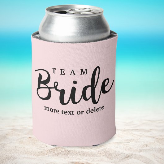 Bride Squad, Team Bridge, Chic Modern Wedding Part Dosenkühler