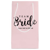 Bride Squad, Team Bridge, Chic Modern Wedding Part Kleine Geschenktüte (Vorderseite)