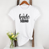 Bride Squad Verlobt Fun Bridal T - Shirt