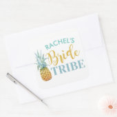 BRIDE Stamm Brautparty Stickers Ananas Luau (Umschlag)