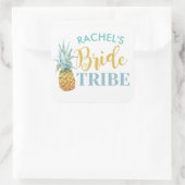 BRIDE Stamm Brautparty Stickers Ananas Luau (Tasche)