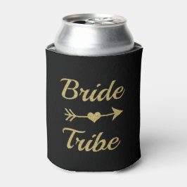 Bride Stamm Gold Glitzer Bridesmaid kann kühler Dosenkühler