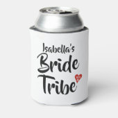 Bride Stamm Red Date Herz Personalisiert Dosenkühler (Kanne Rückseite)