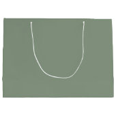 Bride Stbe Sage Green Wedding Bridesmaid Große Geschenktüte (Rückseite)