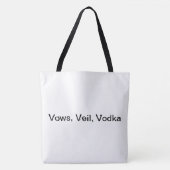 Bride Stuff - Tote Bag Tasche (Vorderseite)
