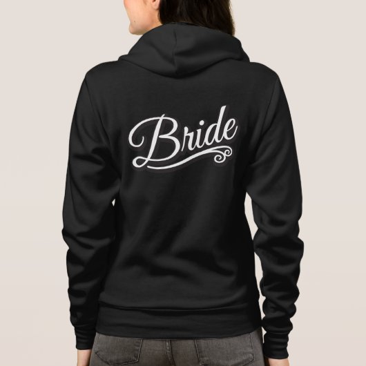 Bride Sweat Shirt schwarz (Rückseite)