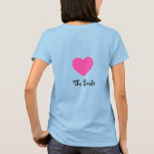BRIDE-T-SHIRT T-Shirt (Rückseite)