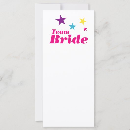 Bride-Team (Vorderseite)