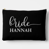 Bride - Team Bride! Geschenkname Zubehörtasche (Vorderseite)