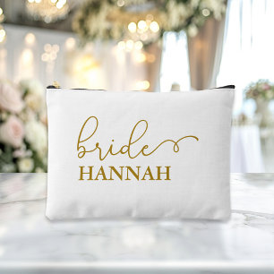 Bride - Team Bride! Geschenkname Zubehörtasche