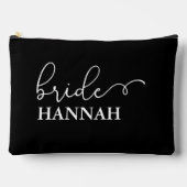 Bride - Team Bride! Geschenkname Zubehörtasche (Vorderseite)