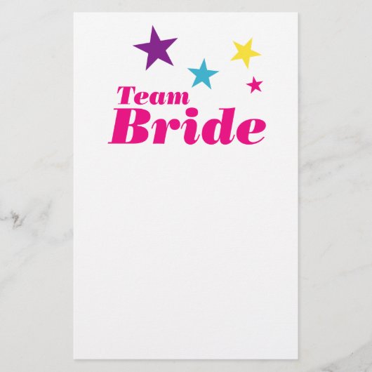 Bride-Team Flyer (Vorne)