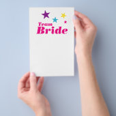 Bride-Team Flyer (Handgriff)