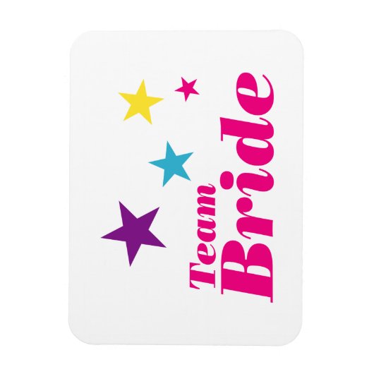 Bride-Team Magnet (Vertikal)