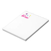 Bride-Team Notizblock (Rotiert)
