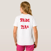Bride-Team T-Shirt (Schwarz voll)