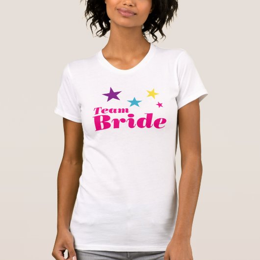Bride-Team T-Shirt (Vorderseite)
