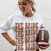 Bride Terracotta Maßgeschneidertes Brautparty Sweatshirt