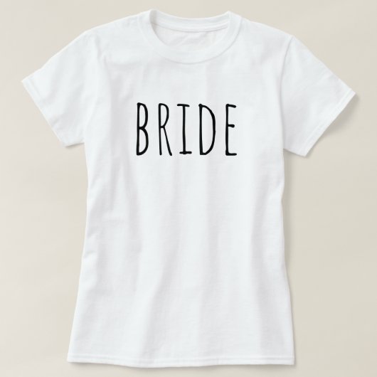 Bride To Be Bridal Party Wedding T-Shirt (Design vorne)