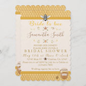 Bride to be Bridal Shower Einladungen (Vorne/Hinten)