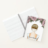 Bride to Be - Future Mrs Notebook (Blonde Bride) Notizblock (Innenseite)