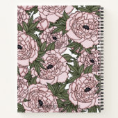 Bride to Be - Future Mrs. Notebook (Brunett Bride) Notizblock (Rückseite)