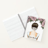 Bride to Be - Future Mrs. Notebook (Brunett Bride) Notizblock (Innenseite)