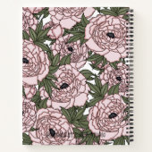 Bride to Be - Future Mrs Notebook (Red Hair Bride) Notizblock (Rückseite)