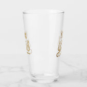 Bride to be Gift - Ich sagte ja Gold Foil (Imitate Glas (Links)