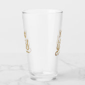 Bride to be Gift - Ich sagte ja Gold Foil (Imitate Glas (Rechts)