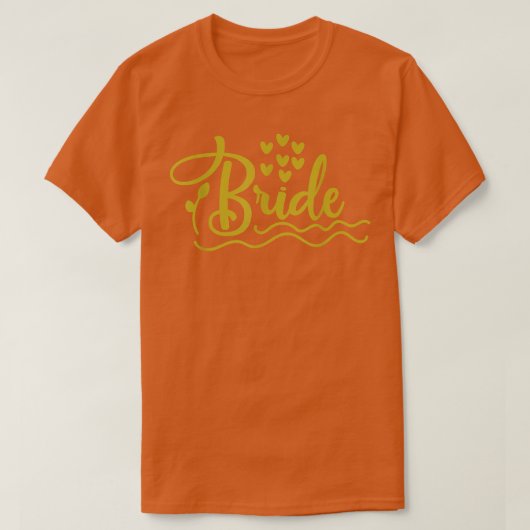 Bride to be Polterabend Hen Party318 T-Shirt (Design vorne)