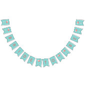 Bride to Be Raspberry Cocktail Bunting Banner (Alle)