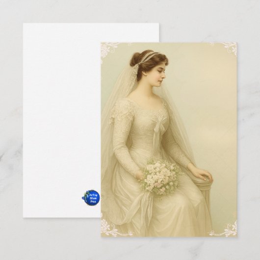 Bride to Be Save The Date (Vorne/Hinten)