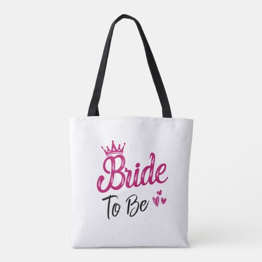 "Bride to be" Tasche (Rückseite)