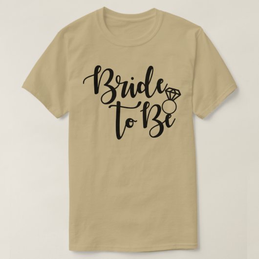 Bride to be Wedding Ring Future Mrs. T-Shirt (Design vorne)