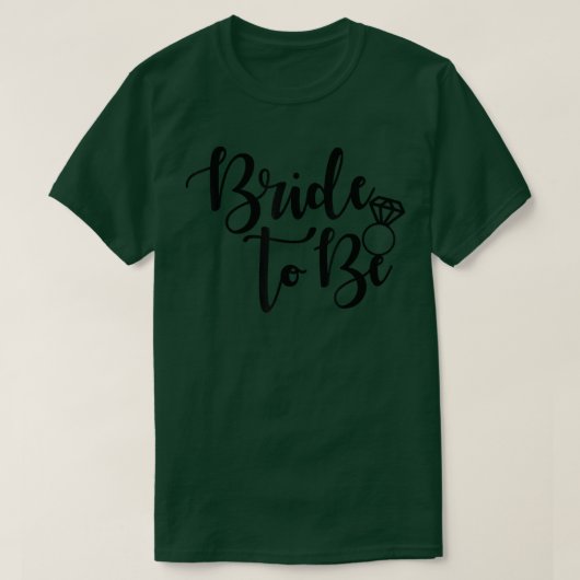 Bride to be Wedding Ring Future Mrs. T-Shirt (Design vorne)